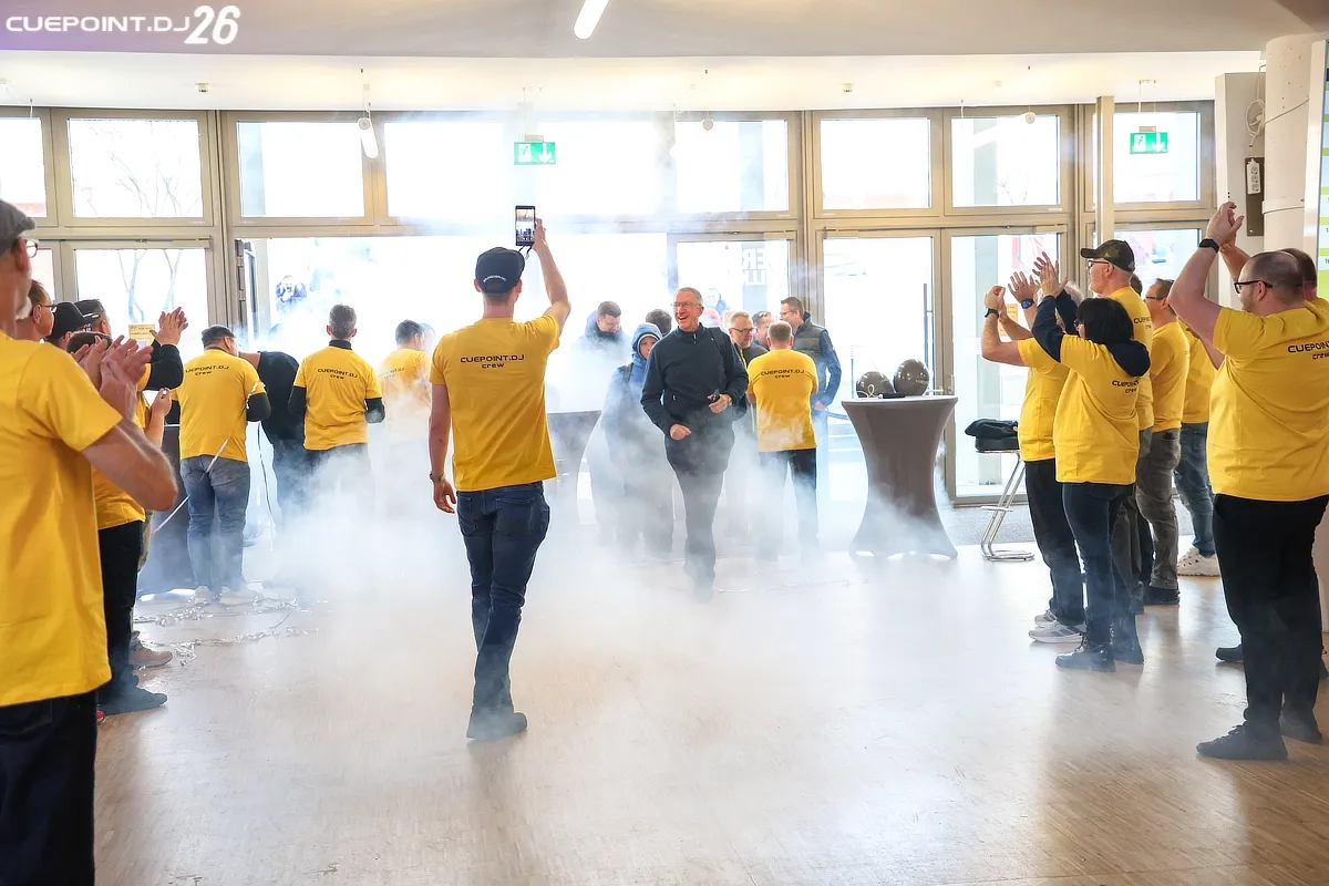 Tag 1 Begrüßung der ersten Gäste auf der CUEPOINT.DJ