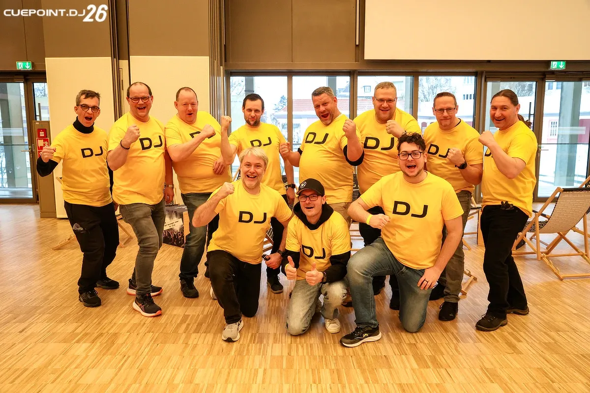 20 ehrenamtliche Mitarbeiter im Orga Team der DJ ALLIANZ e.V.