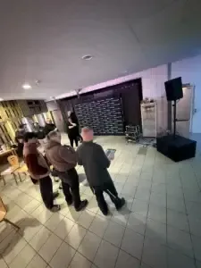 Eigenbau PA auf dem CROSSFADE 