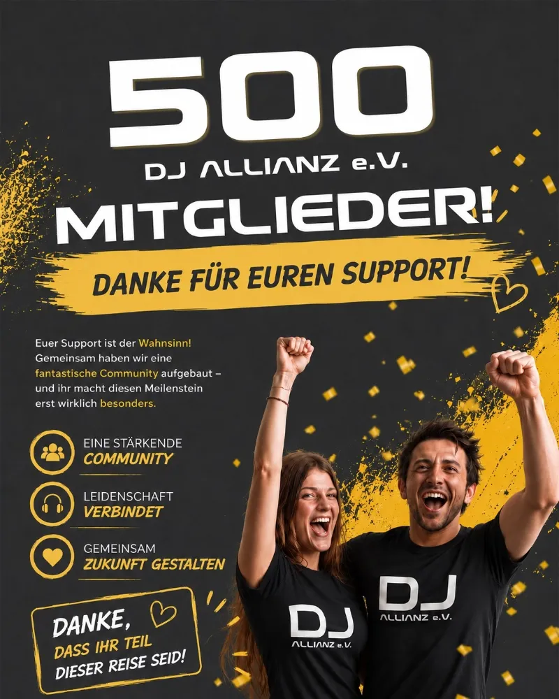 500 Mitglieder - Danke!