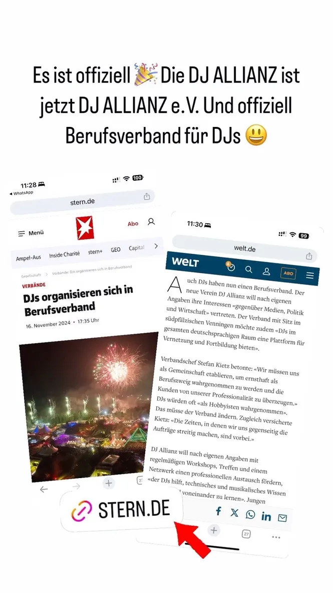 Großes mediales Interesse