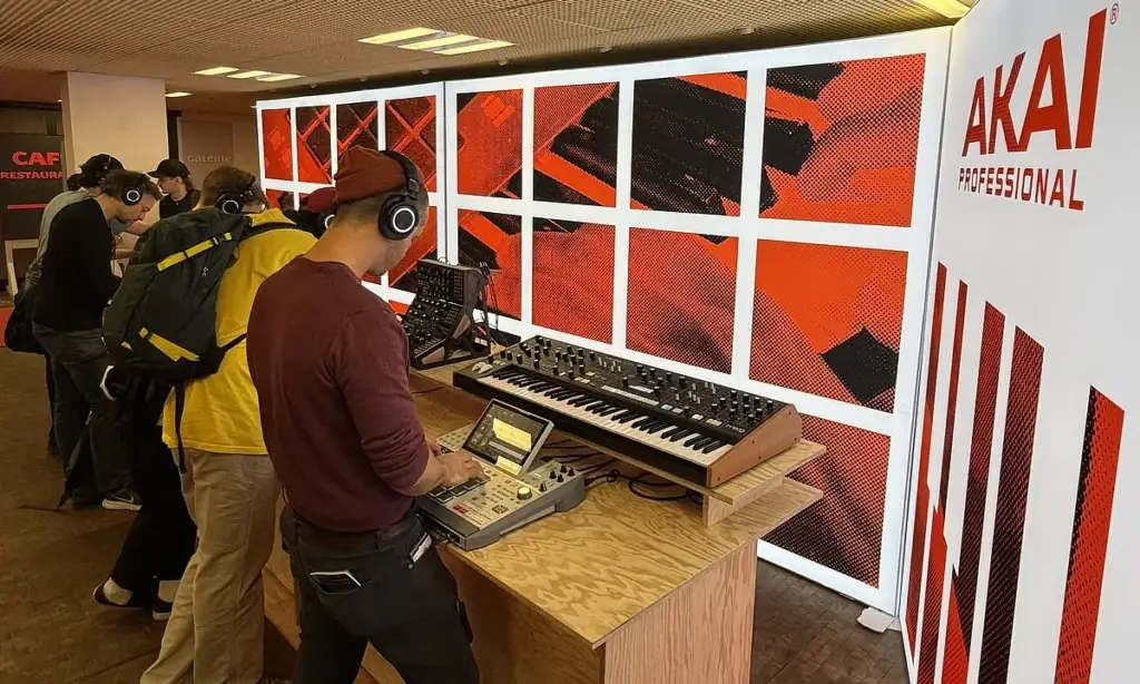 AKAI auf der Superbooth in Berlin