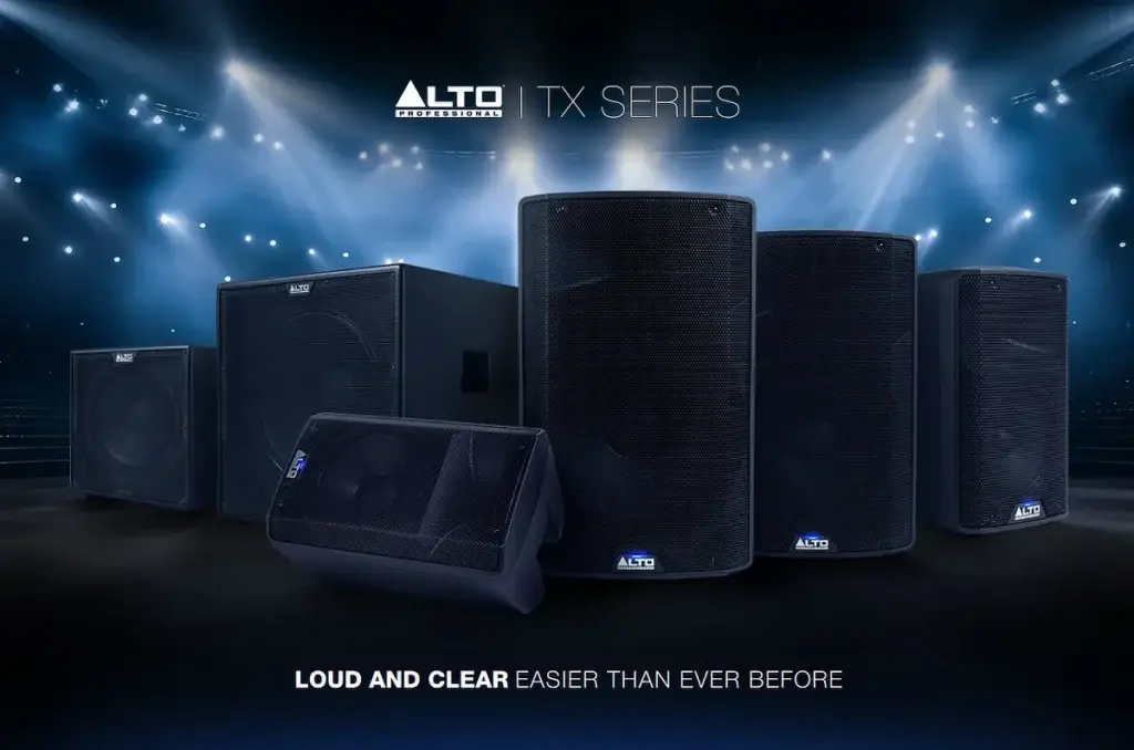 Alto Professional stellt die TX4 Serie vor: Vielseitige Audiolösung für DJs und Veranstalter